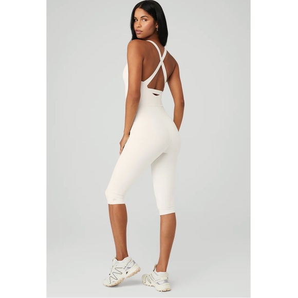 ALO Yoga Pants & Jumpsuits Nwt Alo Yoga Capri Jumpsuit Poshmark